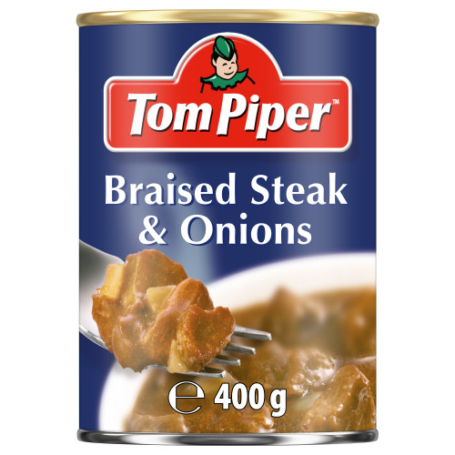  Tom Piper™ Braised Steak & Onions 400g 