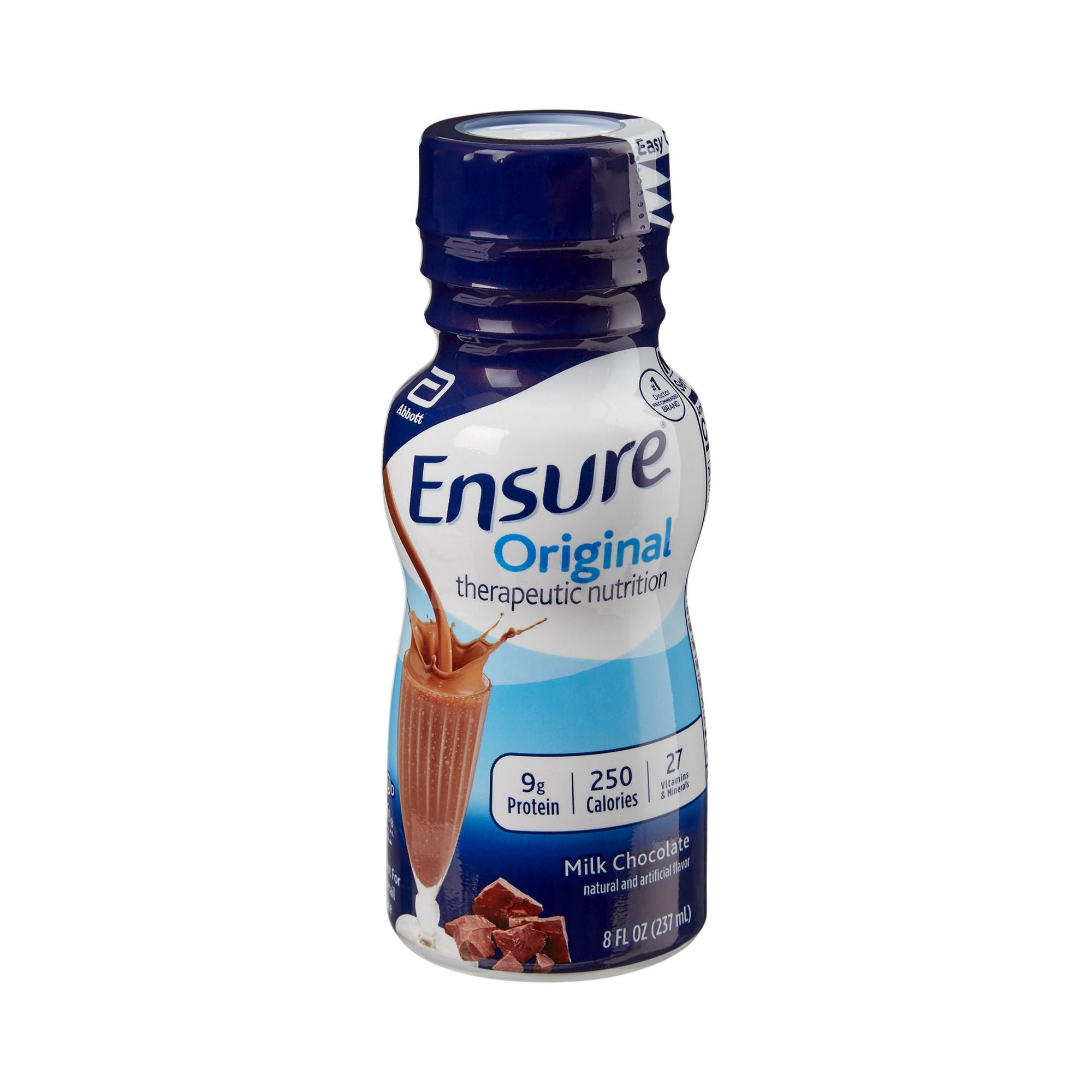 Ensure® Original Therapeutic Nutrition, Chocolate, 8-ounce Bottle