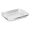 3 ½-quart stainless steel bake and roast pan in natural finish