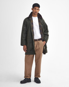 Border® Waxed Jacket Archive Olive