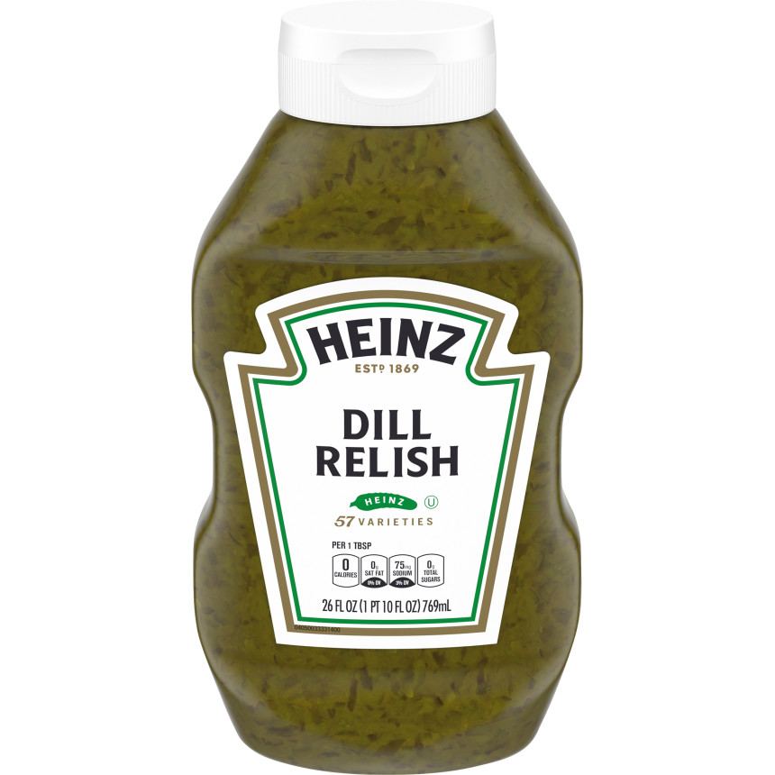 Heinz Dill Relish, 26 fl oz Bottle image 