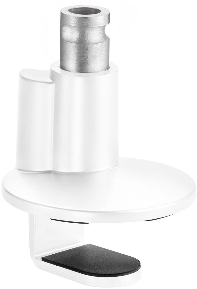 Includes edge clamp, drill screw, and grommet mount options.