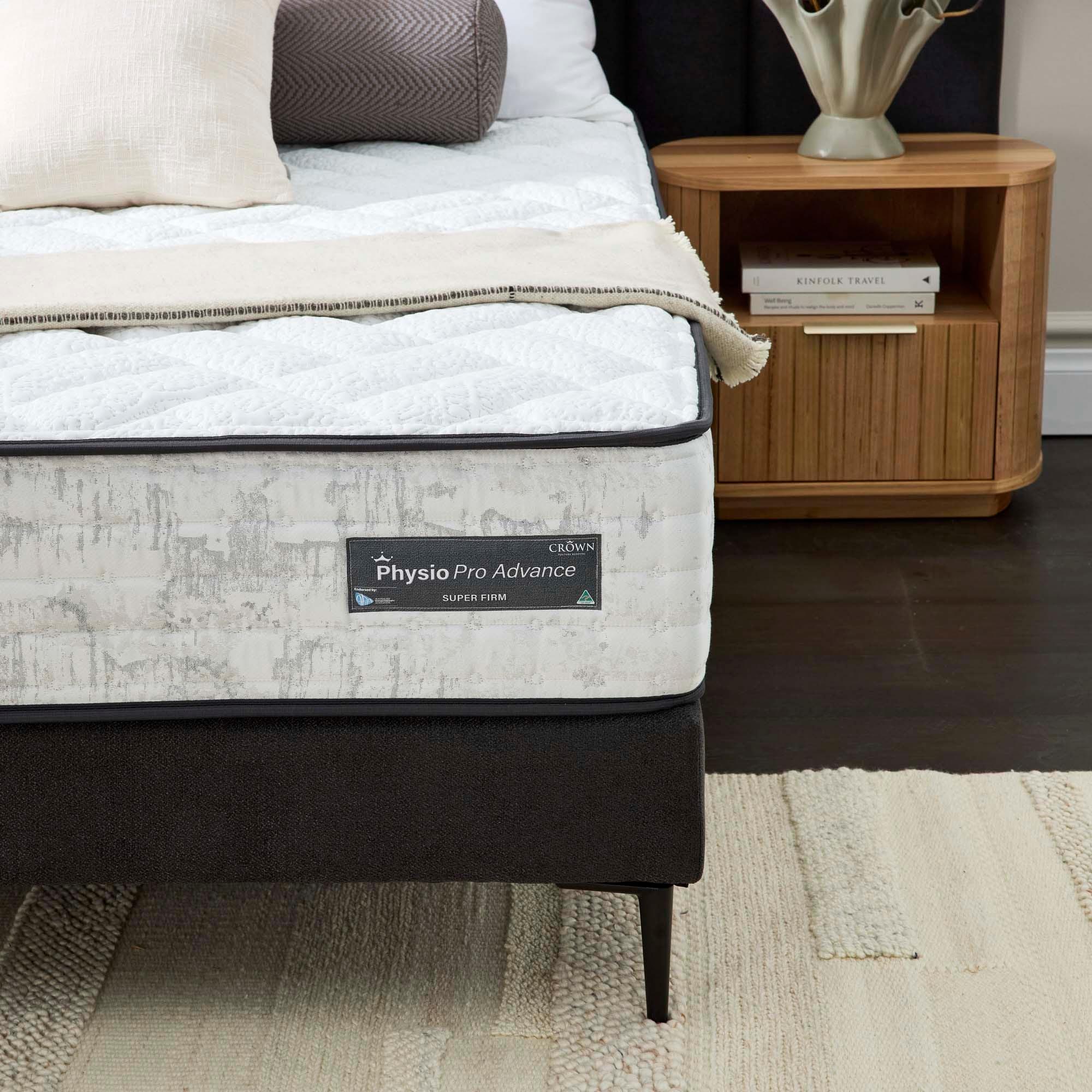 Lifestyle image of the  Crown Posture Bedding Physio Pro Advance Mattress, Super Firm from Forty Winks