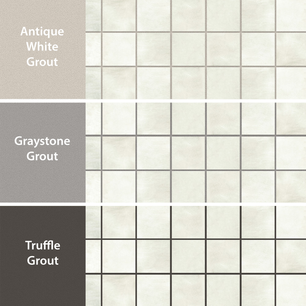 Laverton Taco Nieve 1-5/8 in. x 1-5/8 in. Porcelain Floor and Wall Tile