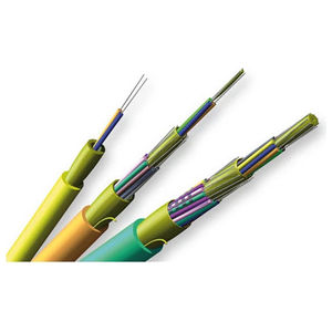 Fiber Optic Cable, Yellow, Singlemode (OS2), 12 Fiber