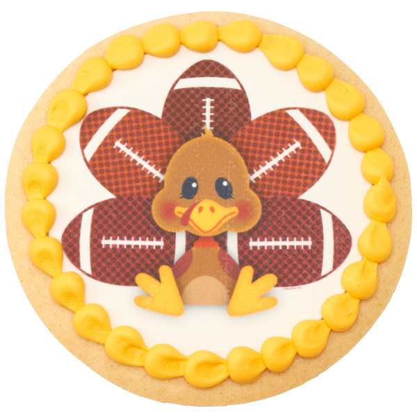 Football Turkey PhotoCake® Edible Image®