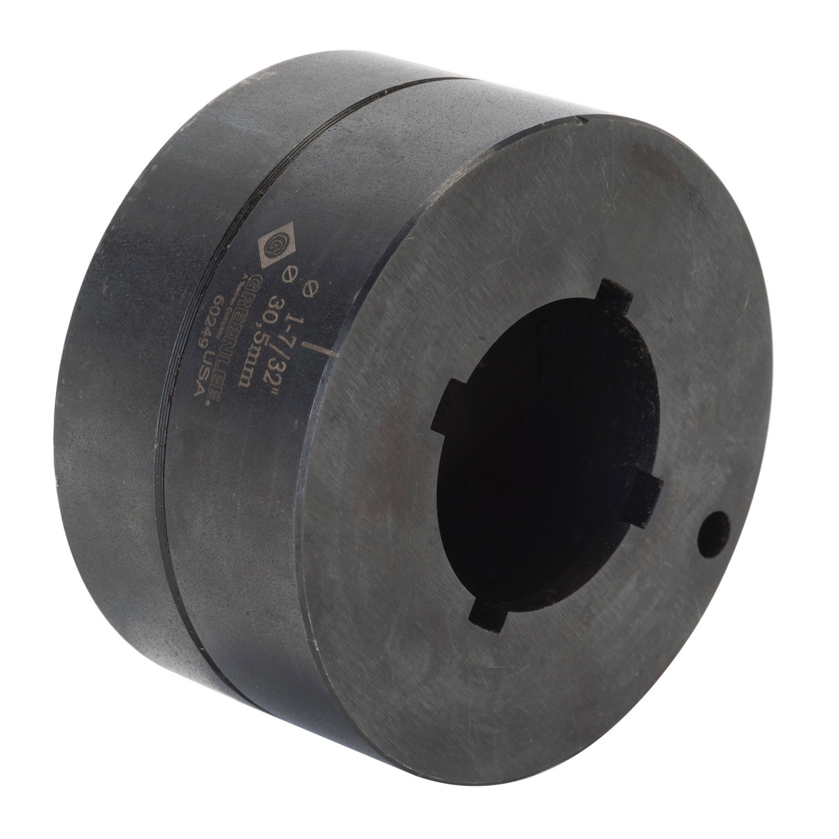 Greenlee 60249 17/32 Inch Hand/Hydraulic Knockout Punch Unit Die