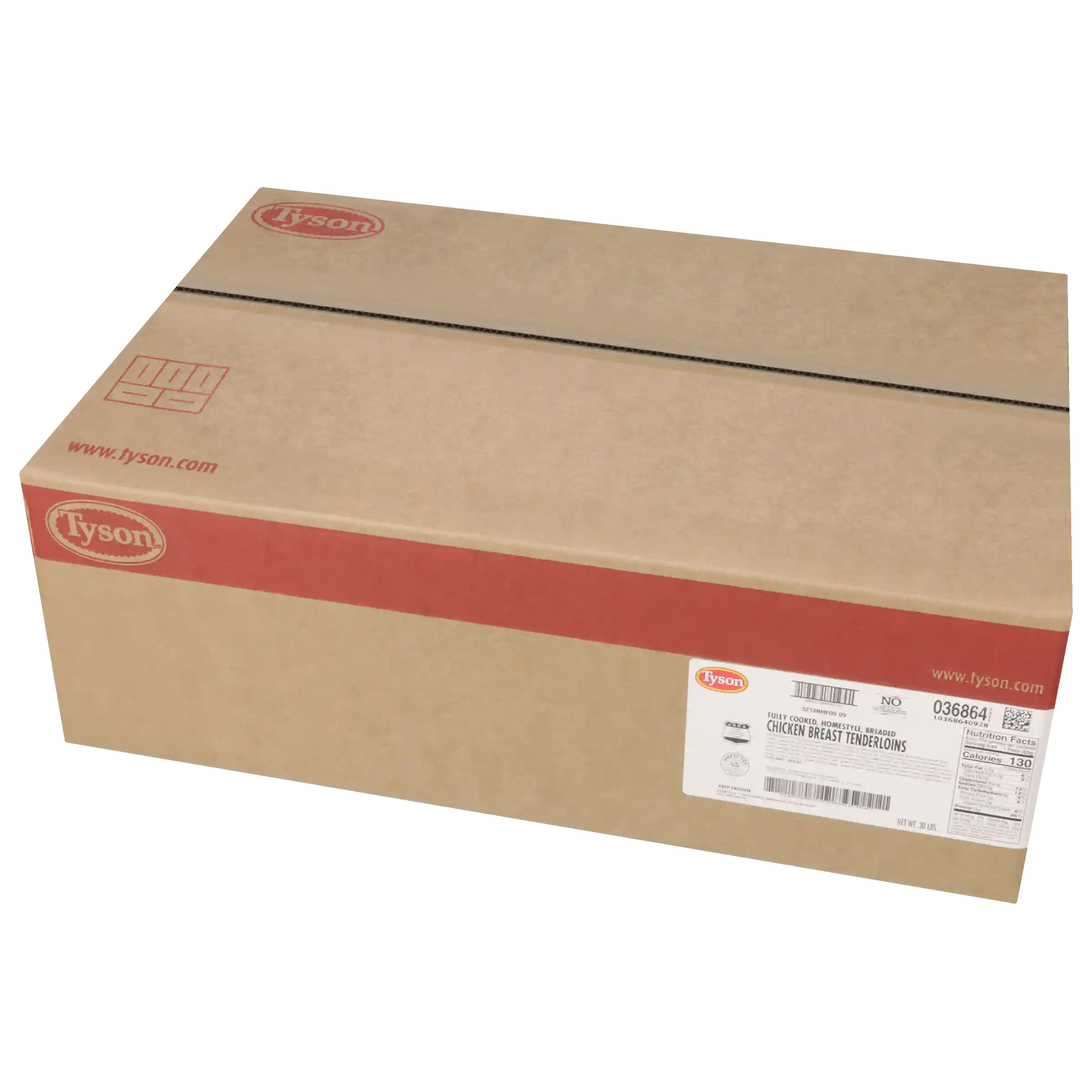 Tyson® Fully Cooked Whole Grain Breaded Homestyle Chicken Tenderloins _image_5