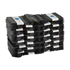 Dixie, Ultra Smartstock Series-T, Polystyrene Fork Refill, Black