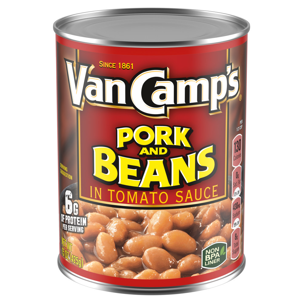 VAN CAMP'S PORK AND BEANS 15 OZ Conagra Foodservice