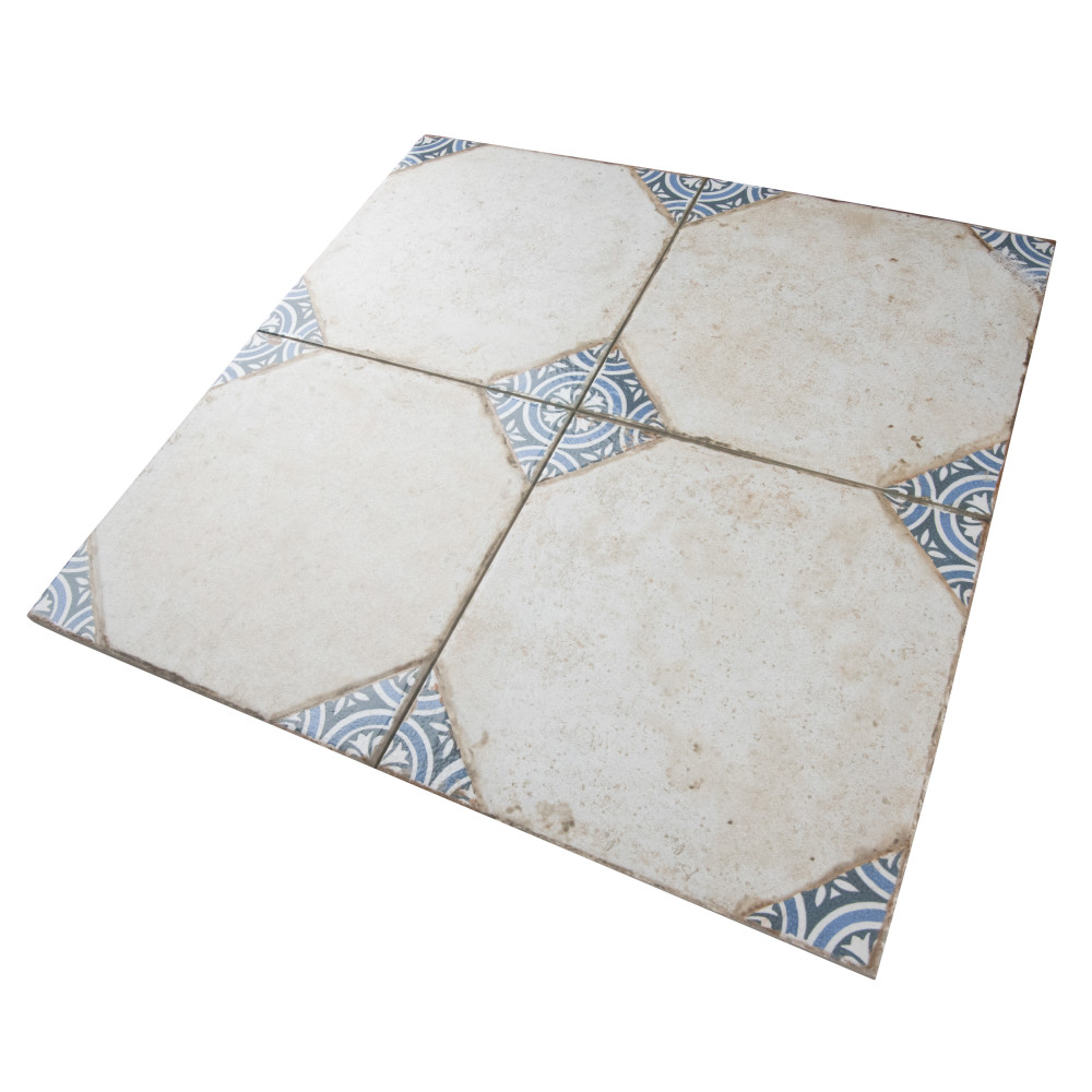 Sample – Kings Field Blue Porcelain Floor and Wall Tile