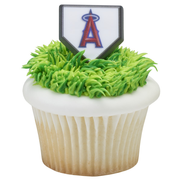 MLB® Home Plate Team Logo Cupcake Rings