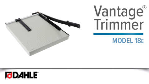 Dahle Vantage® 18e Trimmer Video