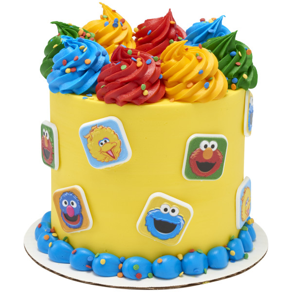 Sesame Street® Bright & Fun Cupcake Rings