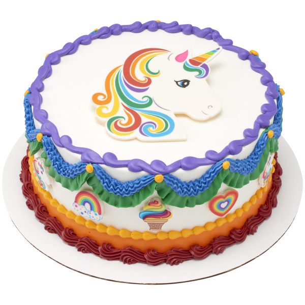 Rainbow Collection - Red 3 Free Sweet Décor® Edible Decorations