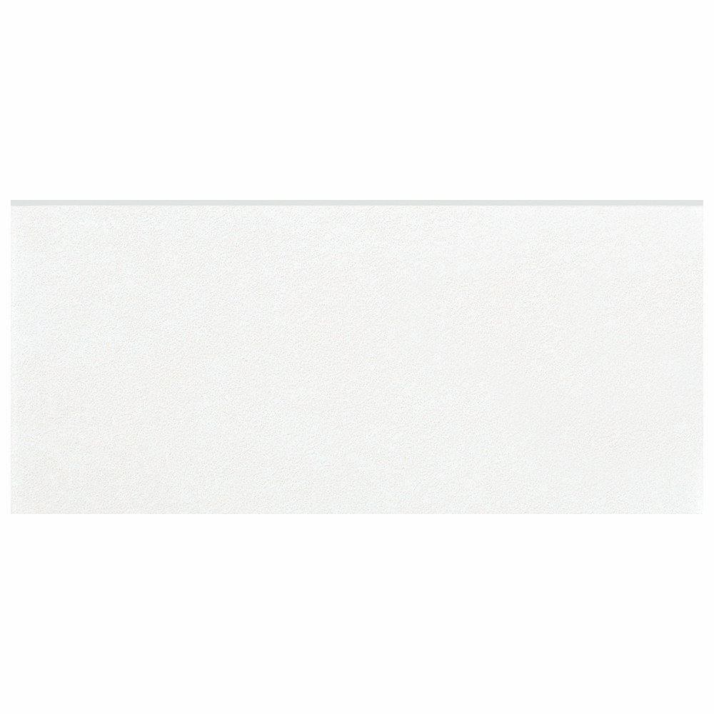 Twenties Bullnose White 3-1/2 in. x 7-3/4 in. Ceramic Floor and Wall Trim