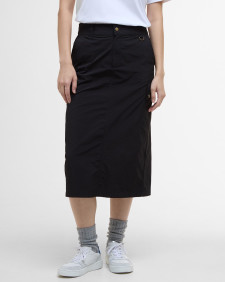 Penshaw Cargo Midi Skirt Classic Black