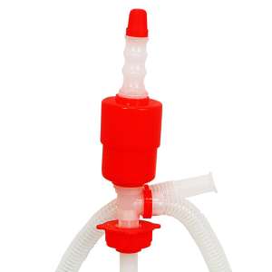 Impact,  Siphon Drum Pump, Red/White