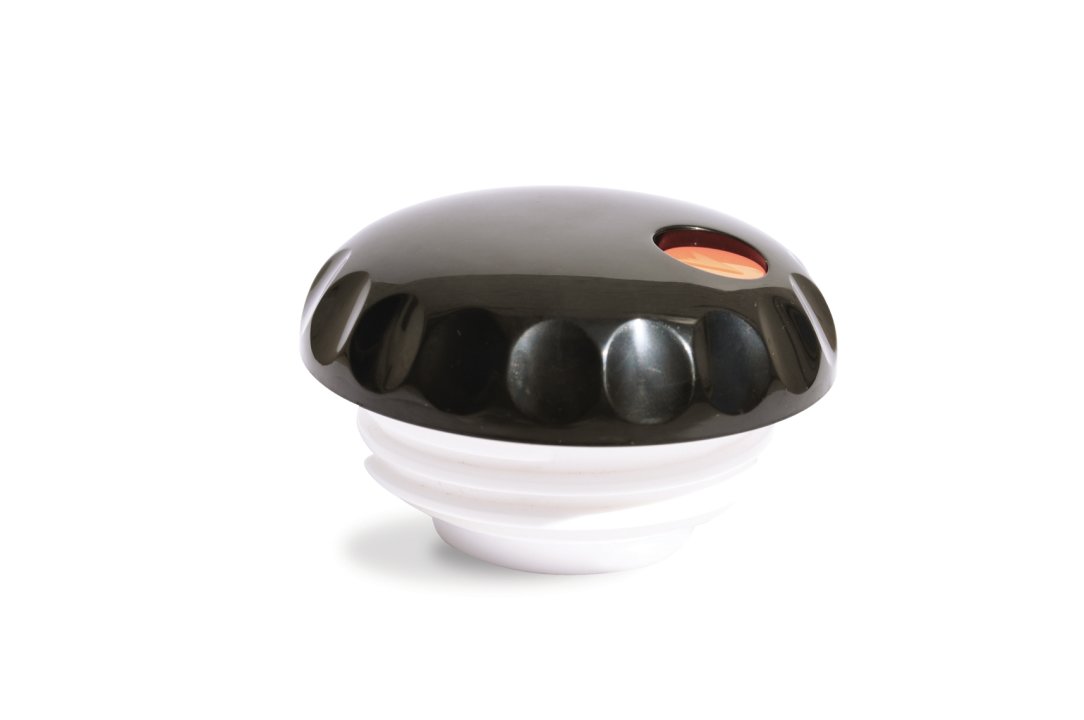 Replacement cover in black for 10-ounce Swirlserve® hot-n-cold insulated beverage server