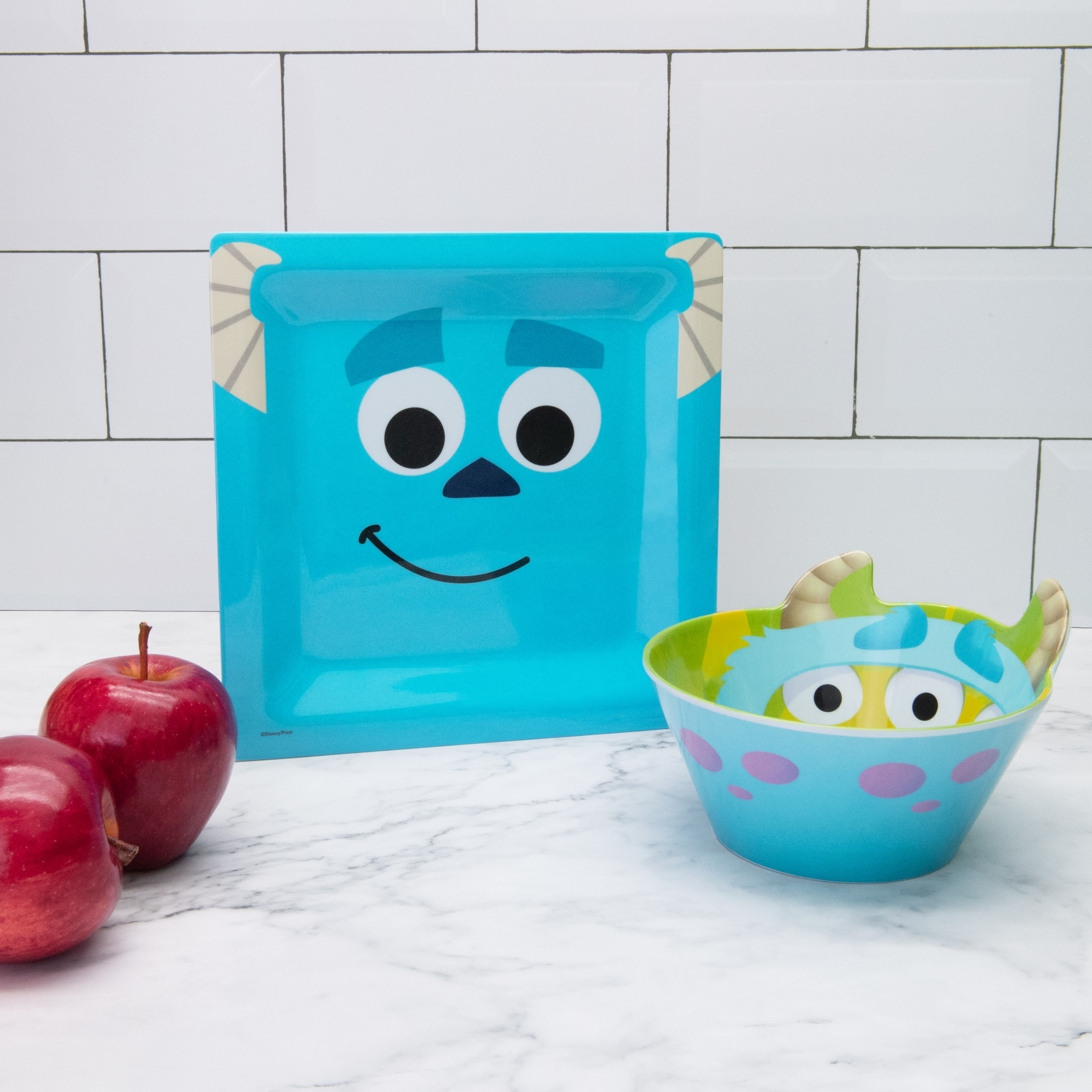 Disney and Pixar Plate and Bowl Set, Sully, 2-piece set slideshow image 5 Disney and Pixar Plate and Bowl Set, Sully, 2-piece set slideshow image 5