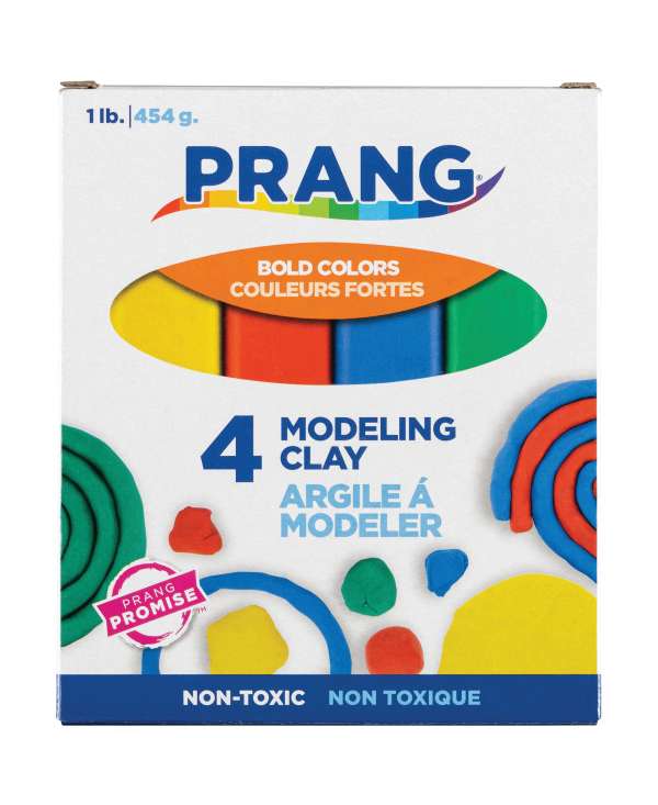 Prang Modeling Clay Assortment, 4color set