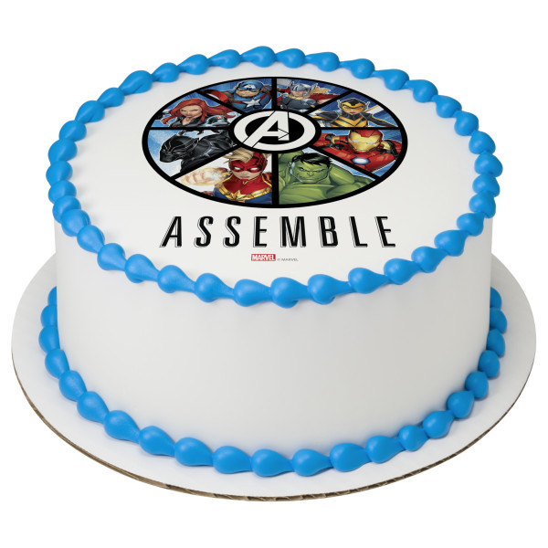MARVEL Avengers Assemble PhotoCake® Edible Image®
