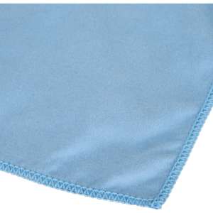 Carlisle, Flo-Pac, Fine Polishing Microfiber Cloth, 16"x16", Blue