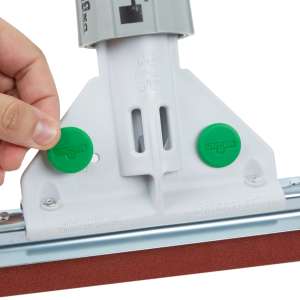 Unger, SmartFit WaterWand Heavy Duty, 30", Red, Rubber Squeegee