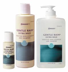 Coloplast Gentle Rain Shampoo and Body Wash, Scented, 4-ounce Flip Top Bottle