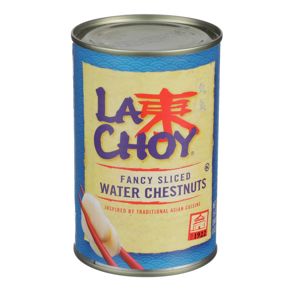 LA CHOY Sliced Water Chestnuts 12/15 oz. Can Conagra Foodservice