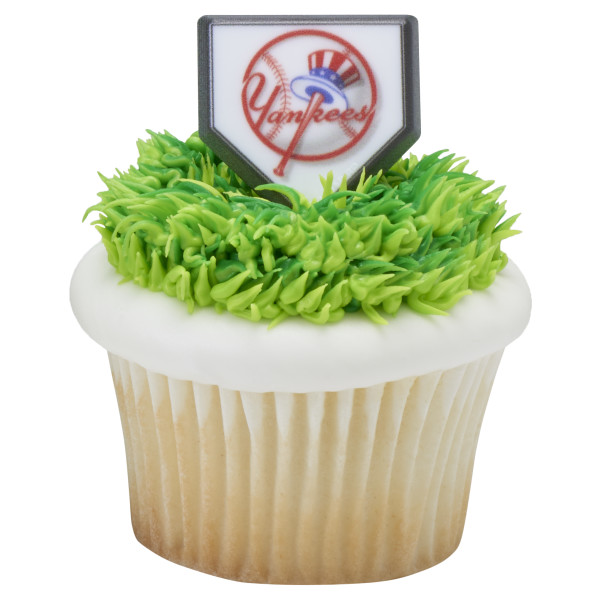 MLB® Home Plate Team Logo Cupcake Rings