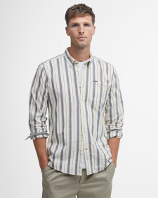 Longrock Tailored Long-Sleeved Shirt Whisper White