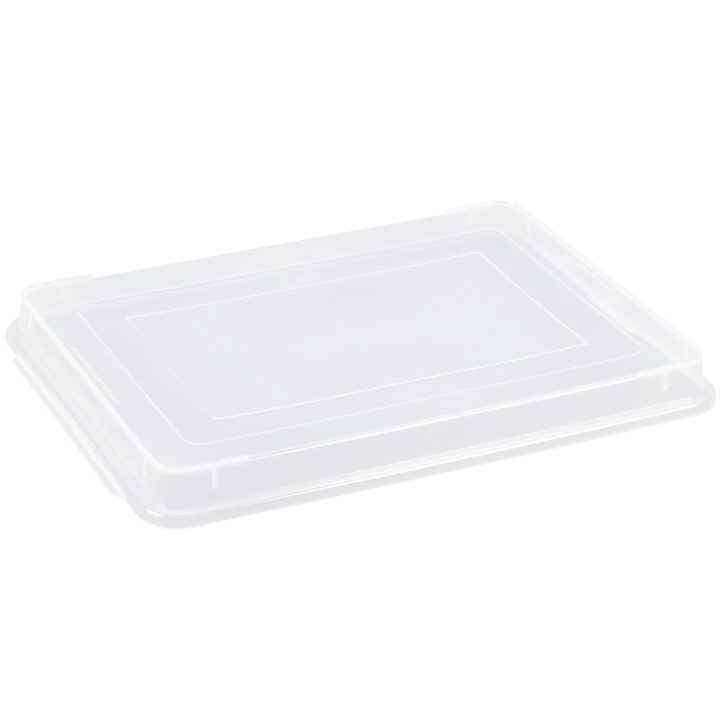 Half-size clear sheet pan cover