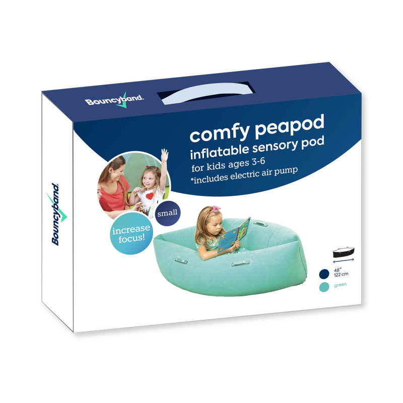 Comfy+Hugging+Peapod+Sensory+Pod%2C+48%22%2C+Ages+3-6+Up+to+4+Feet+Tall%2C+Green