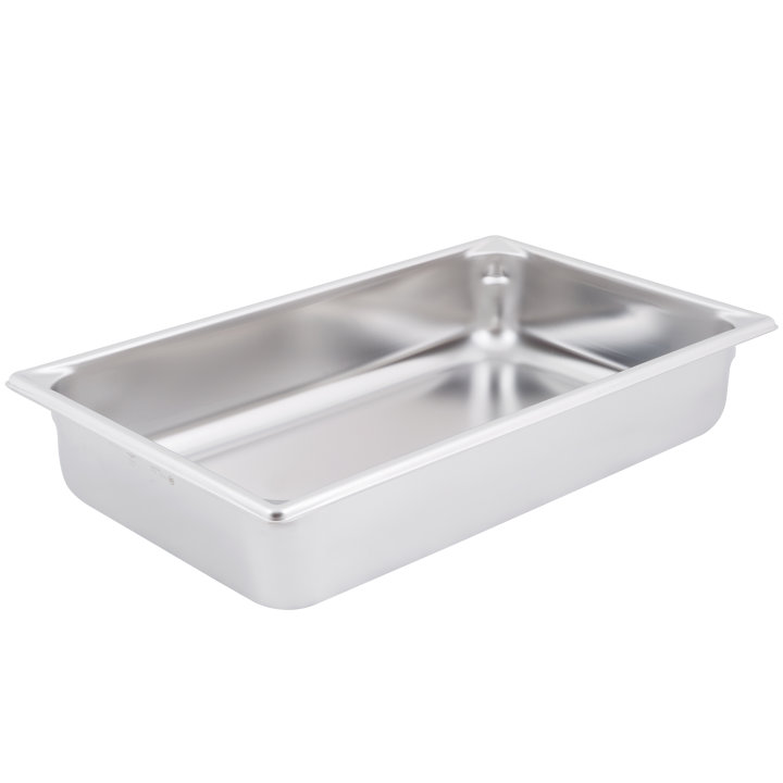 Full-size 4-inch-deep Super Pan V® stainless steel steam table pan