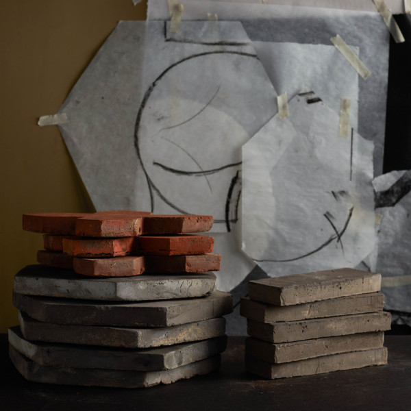 belgian reproduction | flemish ink | terracotta | ardennes mosaic (bundle)