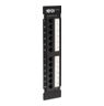 Copper Patch Panels, Wall, T568A, T568B, IDC, 12 Port, Female