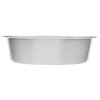 Replacement stainless steel water pan for 5 ⅘-quart Royal Crest round chafer