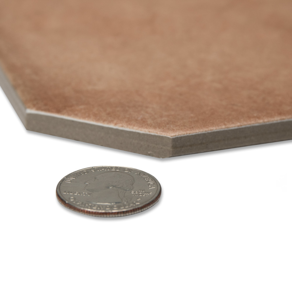 Laverton Octagon Natural with Taco Grafito 7-7/8 in. x 7-7/8 in. Porcelain Floor and Wall Tile