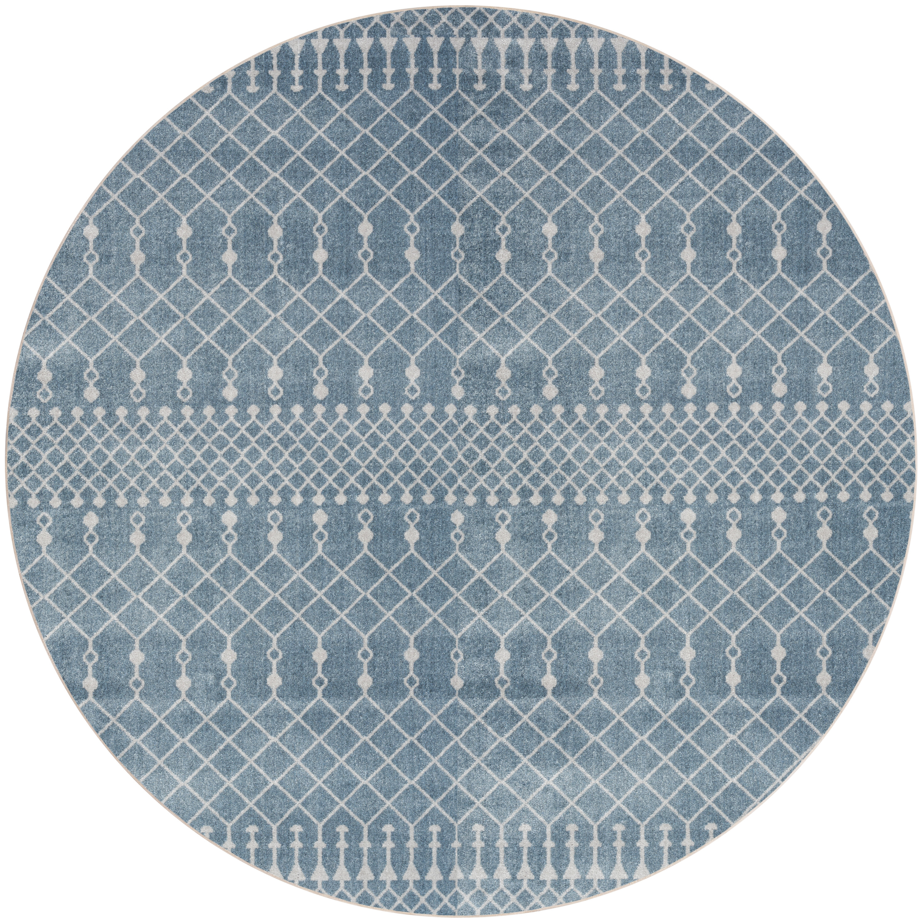 94.00" x 94.00" x .25" Astra Machine Washable Turkey N1552
