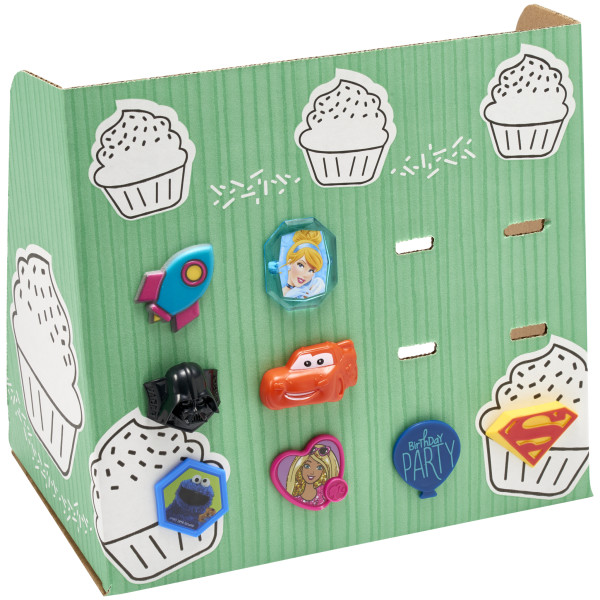 Ring Display for Cake Case Header Card