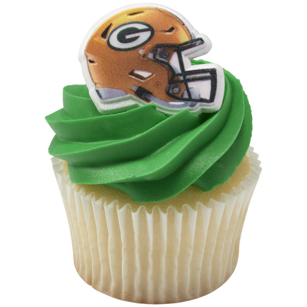 NFL Team Helmet Cupcake Rings