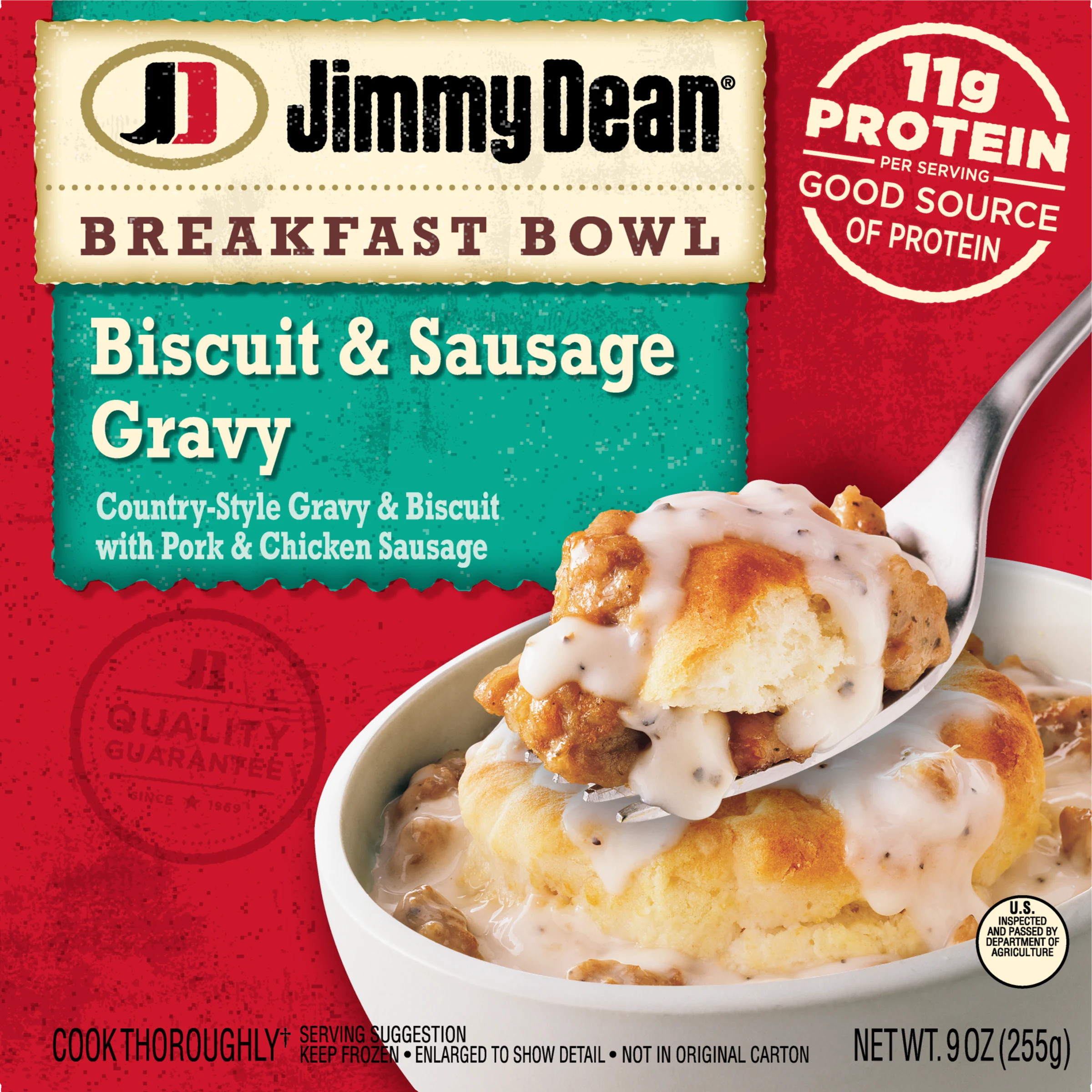 Biscuit & Sausage Gravy Breakfast Bowl