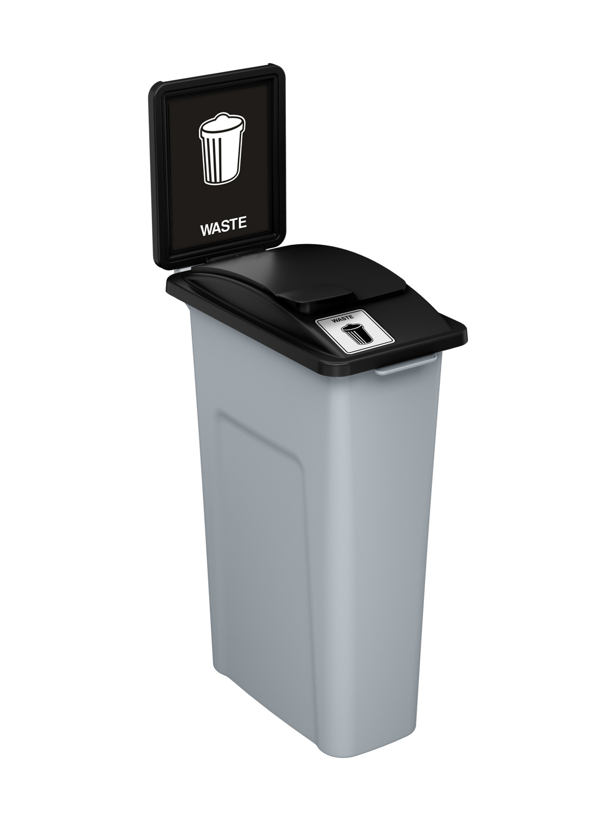 WASTE WATCHER – Single – Kit – Waste – Solid Lift – Grey-Black