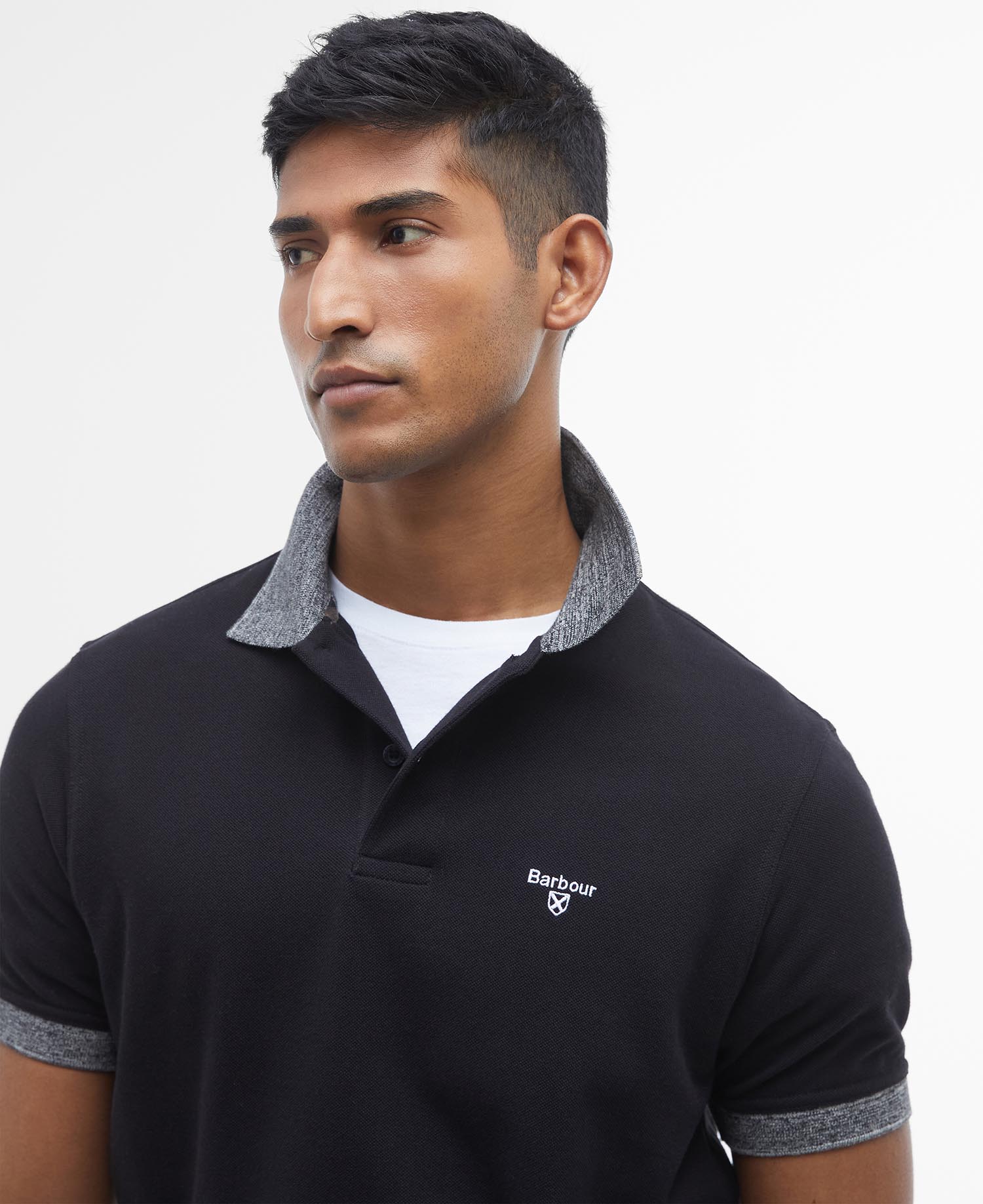 Marlton Tailored Short-Sleeved Polo Shirt image number 3