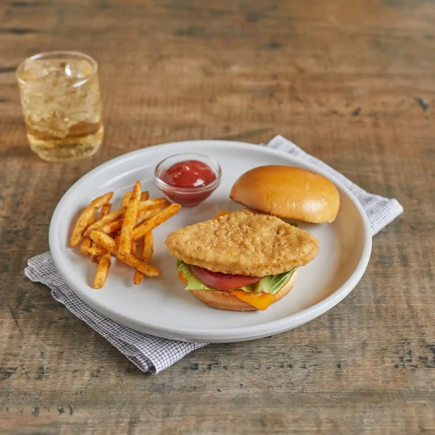 Tyson Red Label® Uncooked Homestyle Chicken Breast Pattie Fritters, 3.2 oz. _image_2