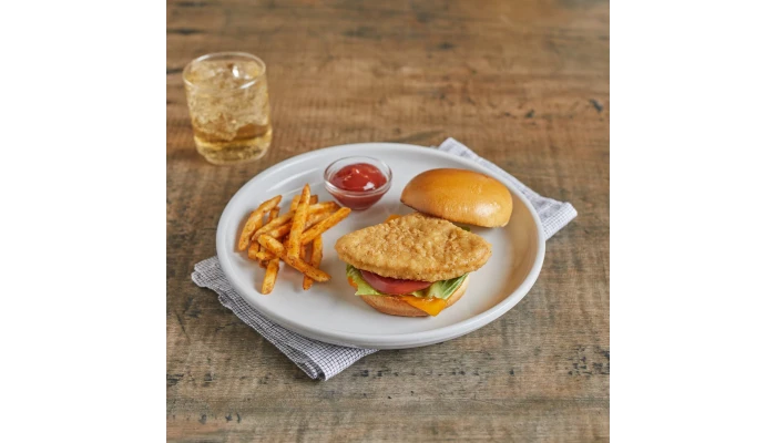 Tyson Red Label® Uncooked Homestyle Chicken Breast Pattie Fritters, 3.2 oz. _image_1