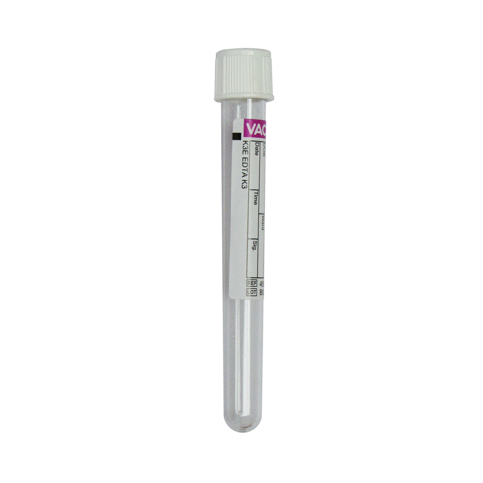 Greiner Bio-One TUBE, BLD COL K3EDTA WHT/BLK 6ML PET VACUETTE (50/BX 24BX/CS