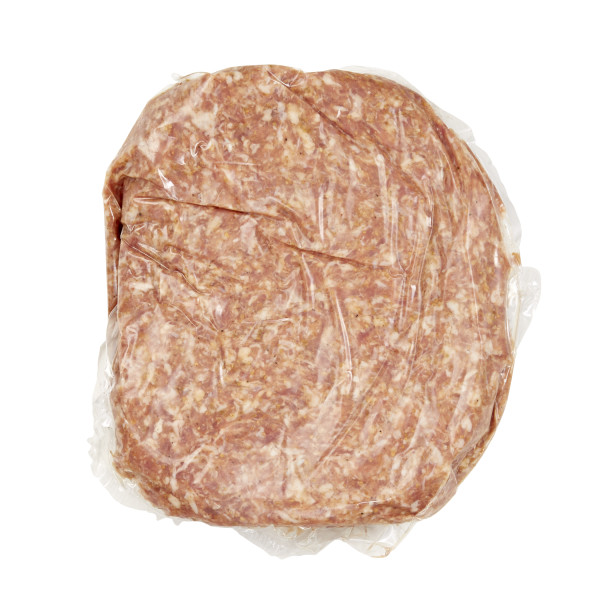 FONTANINI(r) Garlic Bulk Italian Sausage, Raw, 4/5 lb . C1CB - Front Center Inner Pack (Hi Res)