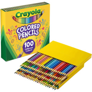 Colored Pencils, 100 Count